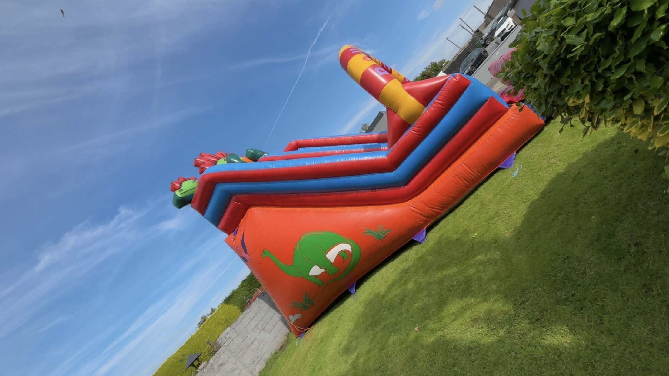 Obstacle course view