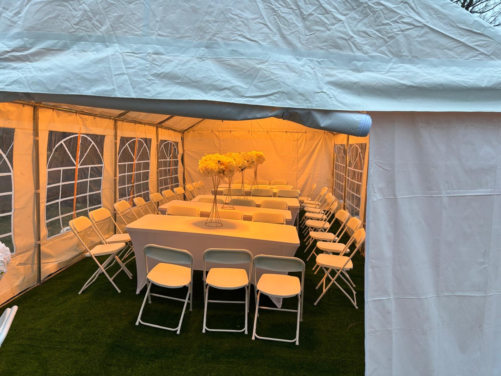 Warm evening interior